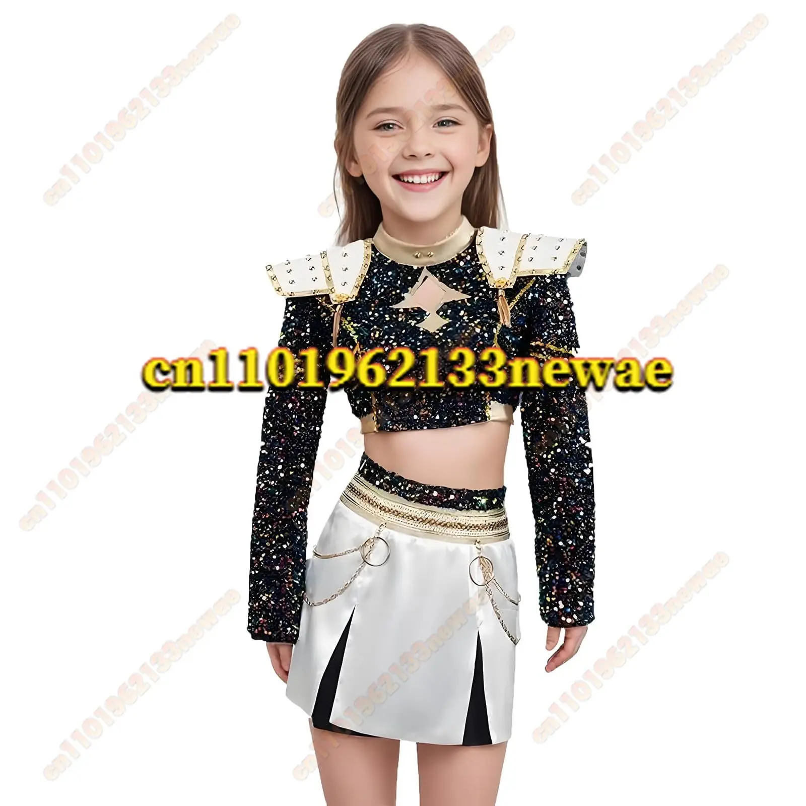 Stroje Cosplay Demon Hunters dla Dzieci, Kostiumy dla Dziewczynek Zoey Mira Rumi, Fantazyjne Stroje do Odgrywania Ról, Kpop Halloween Karnawałowe Przebrania