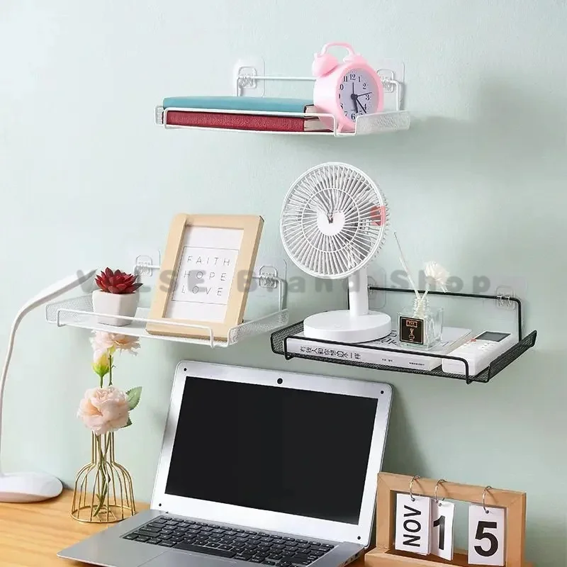 No Punch Wall Storage Holder For Router Optical Modem Set-Top Box Shockproof WiFi Equipment Fixed Support Rack