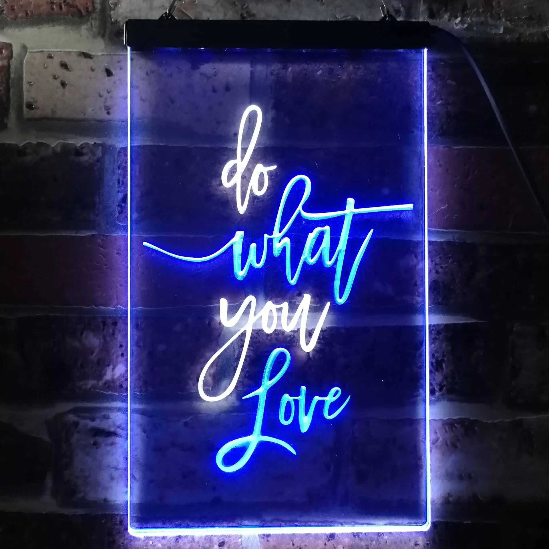 Do What You Want Room Decor Dual Color Led Neon Sign st6-i3484