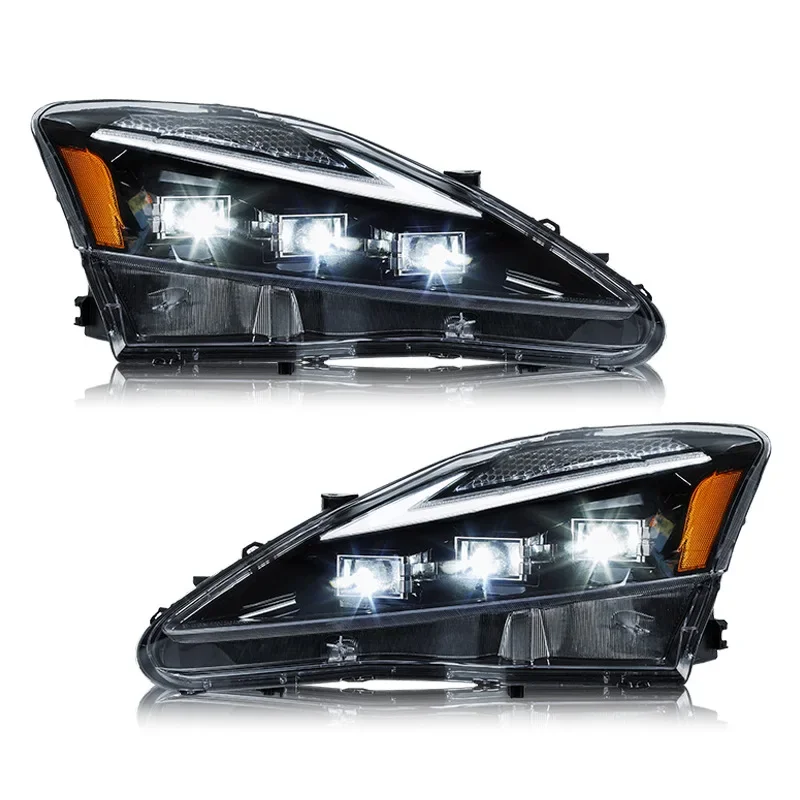 Modified lights are suitable for 06-12 Lexus IS250 IS300 lens automotive LED headlight assembly