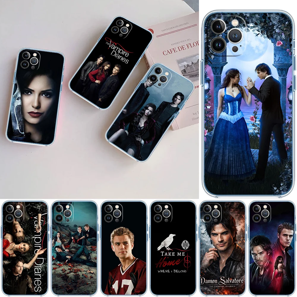 the Vampire Diaries Transparent Phone Case for Samsung Galaxy A04 A04S A14 A23 A34 A54 M23 M33 M52 M53