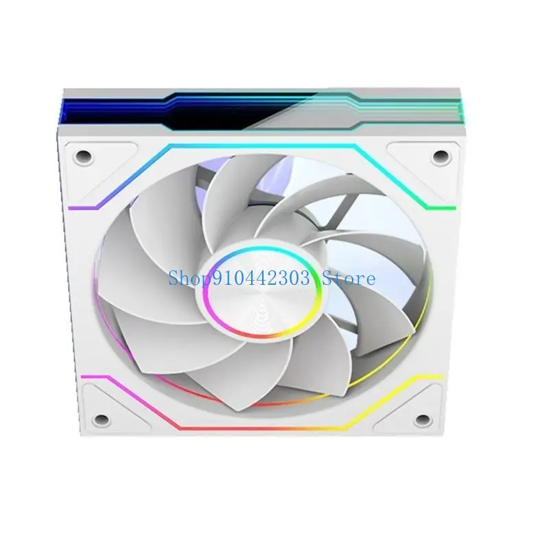 652F 9PRO ARGB 5V 3Pin 120mm Chassis Cooling Fan with Infinitys Mirror for PC Case