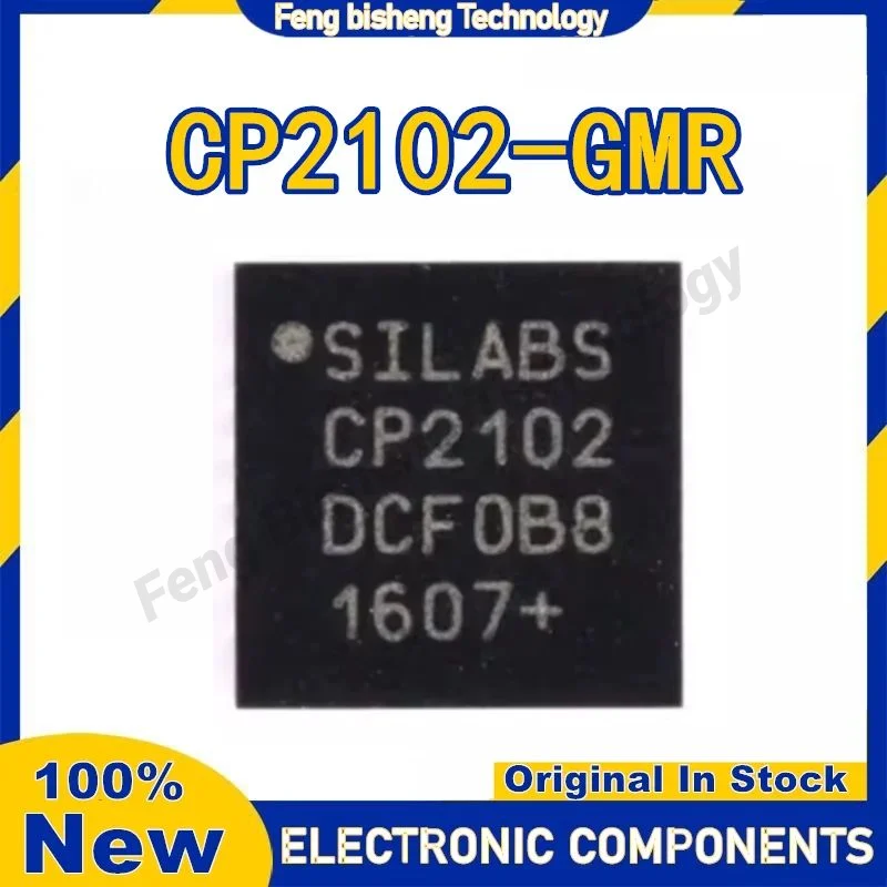 

5PCS CP2102-GMR CP2102 USB serial chip QFN-28 integrated IC