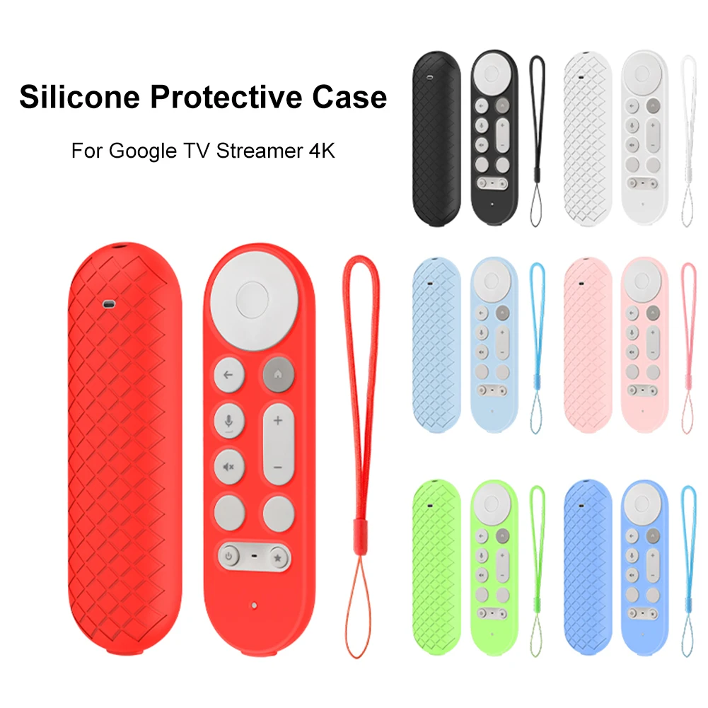 Silicone Remote Case Anti-Slip TV Remote Control Case with L