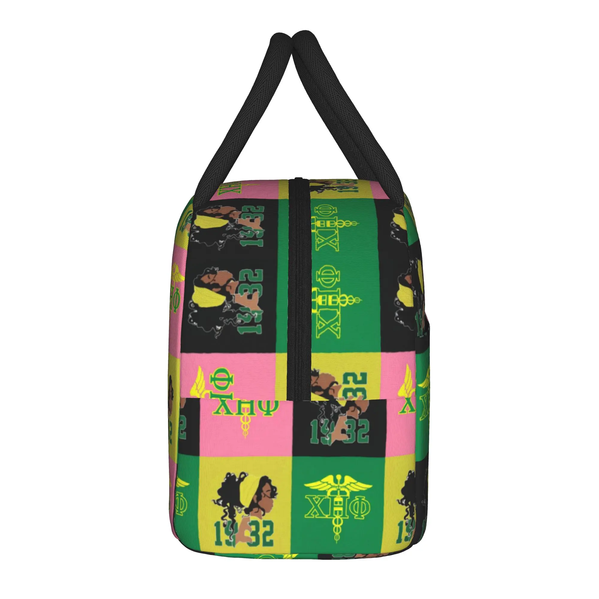CHI ETA PHI Sorority Nurse 1932 Lunch Bag  Aesthetic Lunch Box For Child  Office Cooler Bag Oxford Thermal Tote Handbags