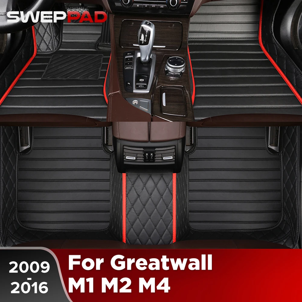 

Автомобильные коврики для Greatwall M1 M2 M4 2009-2016 (15, 14, 13, 12 годов выпуска), всепогодные, из коврового материала, защитные вкладыши для пола, аксессуары для интерьера
