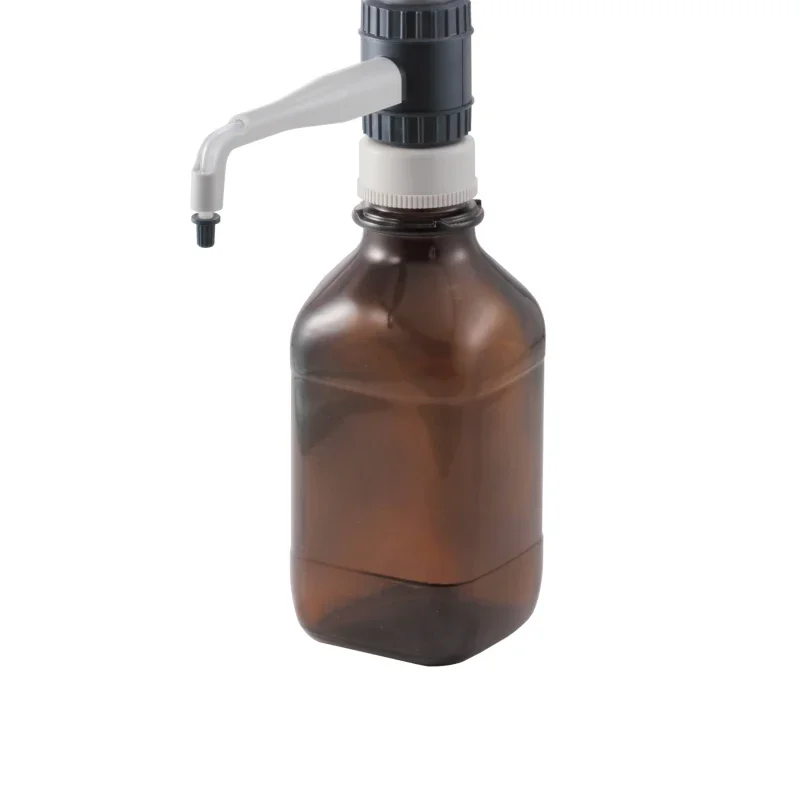 Braun Reagenz Flasche 1000mL Braun Quadrat Flasche 1L GL45 Mund Geeignet Für Flasche Top Dispenser-DispensMate dTrite dFlow