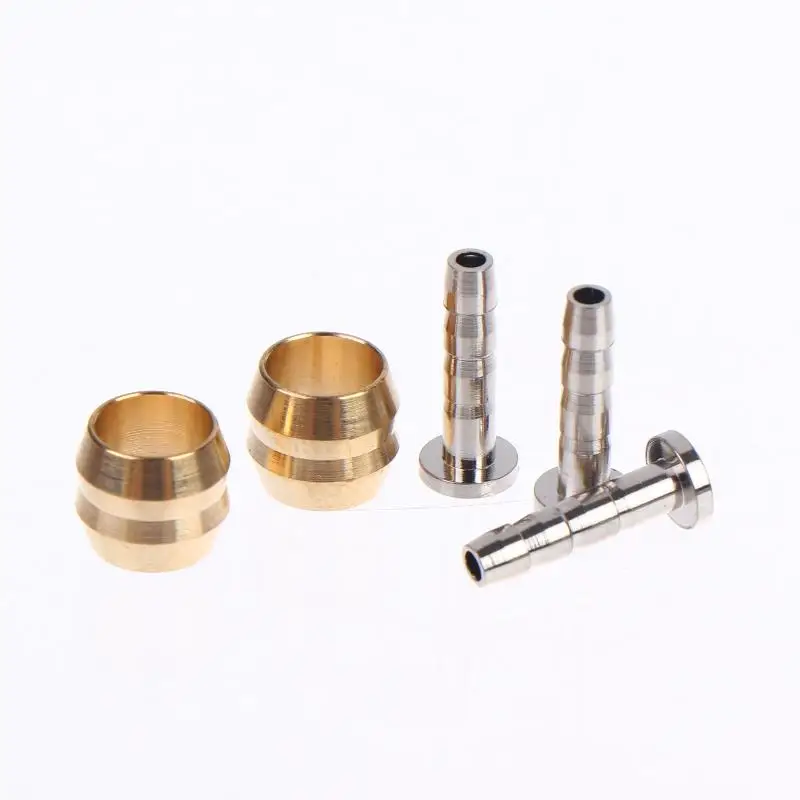 10Sets Hydraulic Brake Hose Connecting Inserts Accessories-Olive Heads & Oil Needles For Bicycle Repair Parts