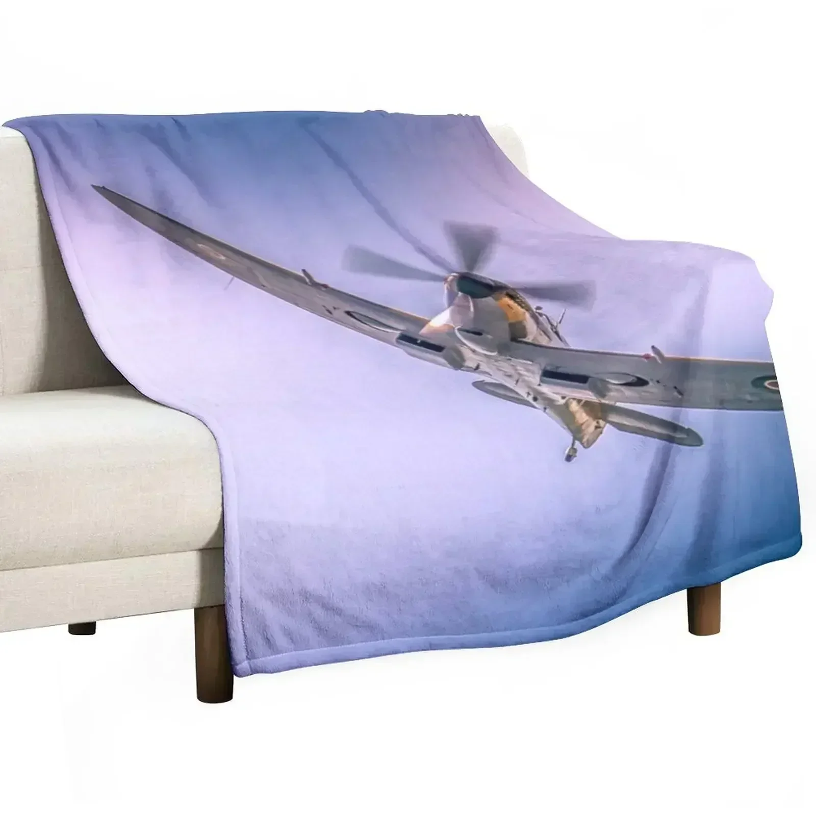 

The iconic Spitfire Throw Blanket Cozy Warm Blanket for Bed Room Decor