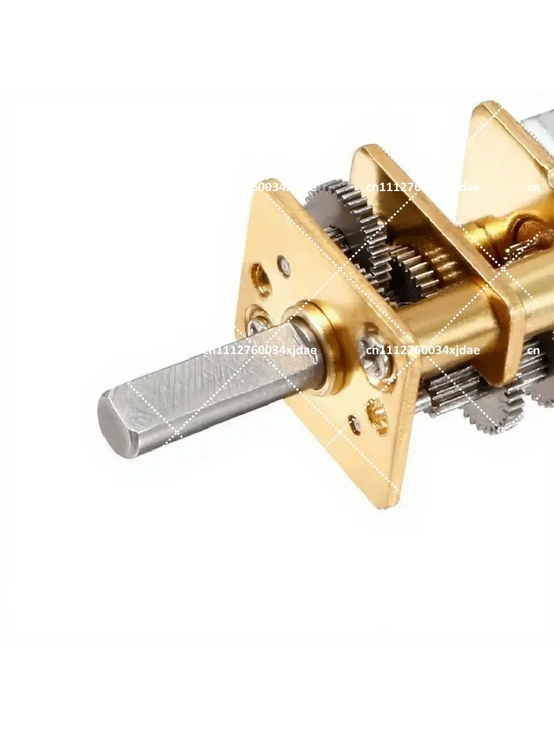 N20 Micro Metal Gear Motor DC 3V 6V 12V Adjustable Speed 15-1000 RPM with Gearbox for DIY Robotics