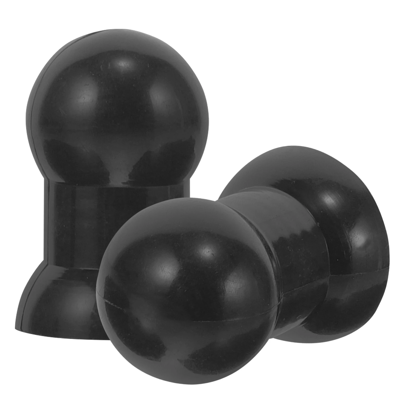 

2pcs Umbrella Tail Beads Waterproof Umbrella Tops Protector Covers Black Tip Repair Parts Tops Protector Accessories