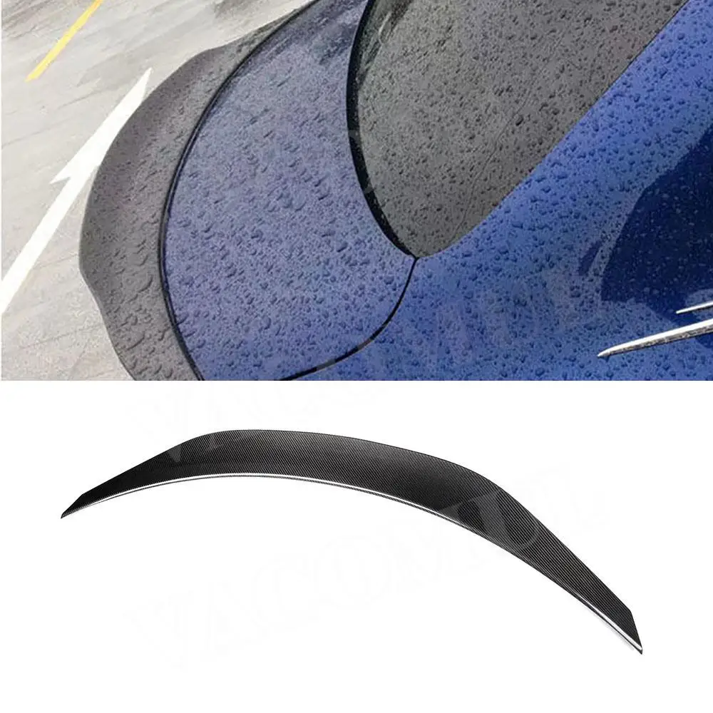 VACOMUL Dry Carbon Rear Boot Spoiler For Mercedes Benz C Class W205 C63 AMG 2014-2019 Rear Trunk Duck Spoiler Lid Wing