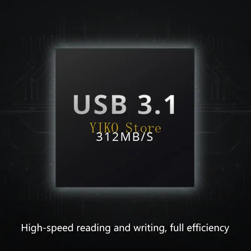 

K32C USB 3.1 Converter TypeC Card Memory Reader Case Data Cable For Travel