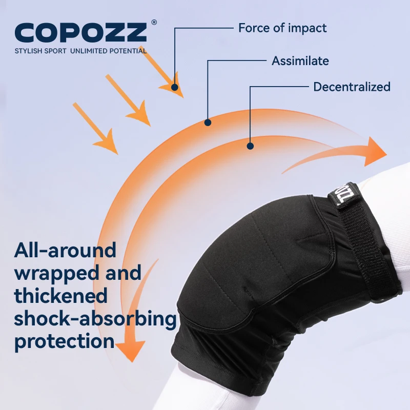 Copozz esportes radicais esqui skate snowboard proteção protetor joelheiras patinação protetora quadril acolchoado shorts calças S-XL