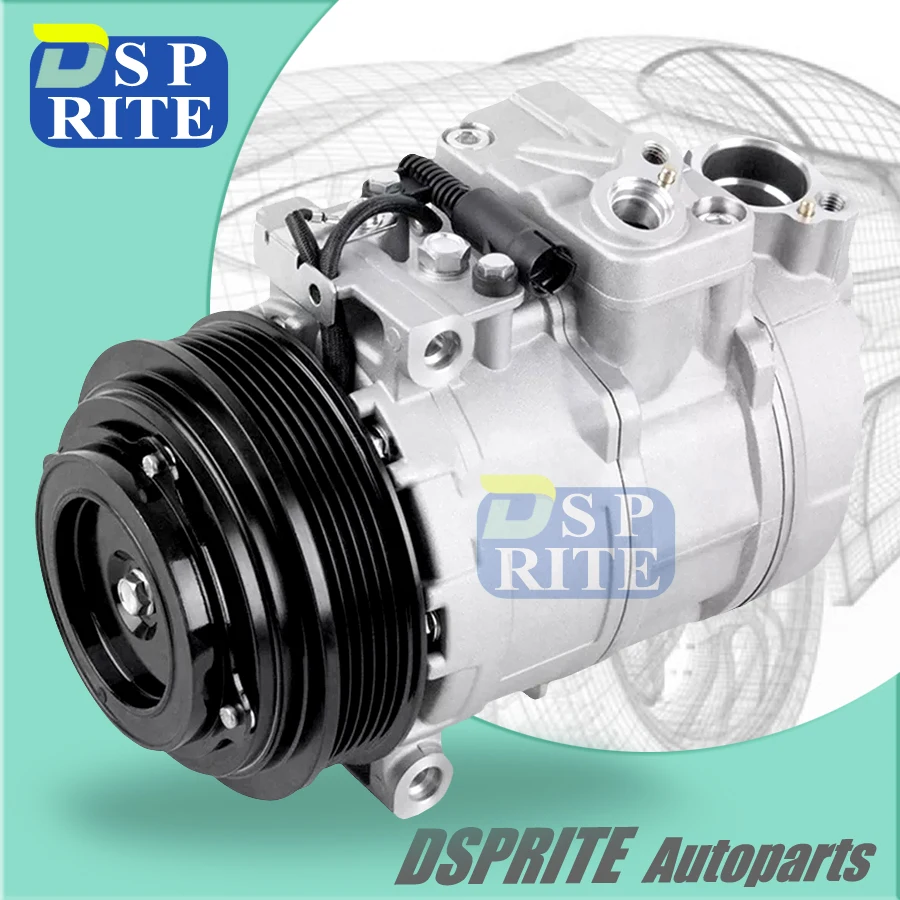 Compressor ac 7sb16c 0002307011 0002302011 para mercedes mb sprinter zafira chrysler 447170-5741 crossfire dodge sprinter van