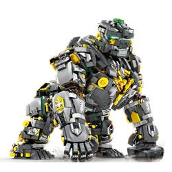IN STOCK 3122pcs MOC Creativity Technical Gorilla Robot Mech Building Blocks Bricks Model Toys for Children Birthday Gift Set
