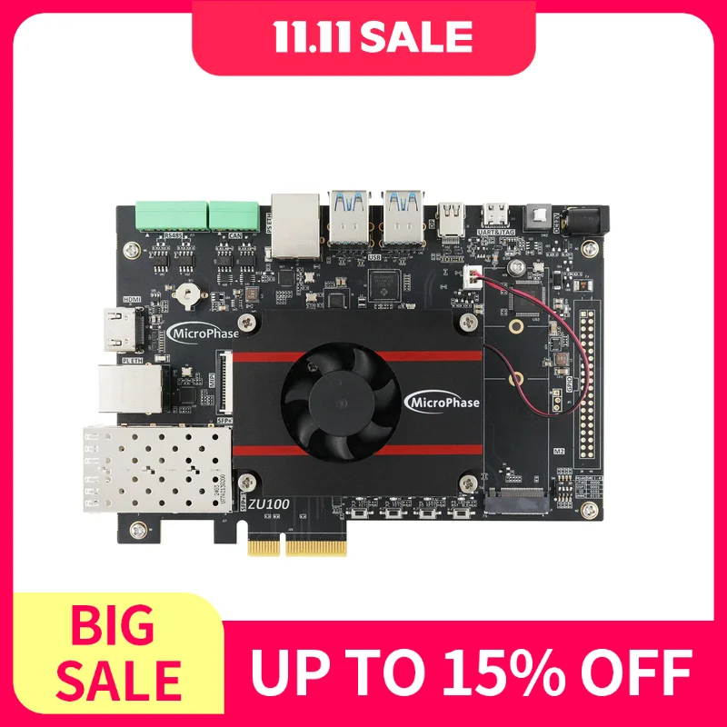 

Микрофаза Xilinx FPGA макетная плата Zynq UltraScale + XME0803-3EG 4EV PCIE 3,0 MPSoC высокоскоростная обработка сигнала