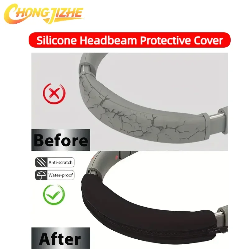 CHONGJIZHE Replacement high quality earmuff/Silicone Headbeam Protective Cover For SONY MDR-XB950b1 MDR-XB950BT N1 headphones ，