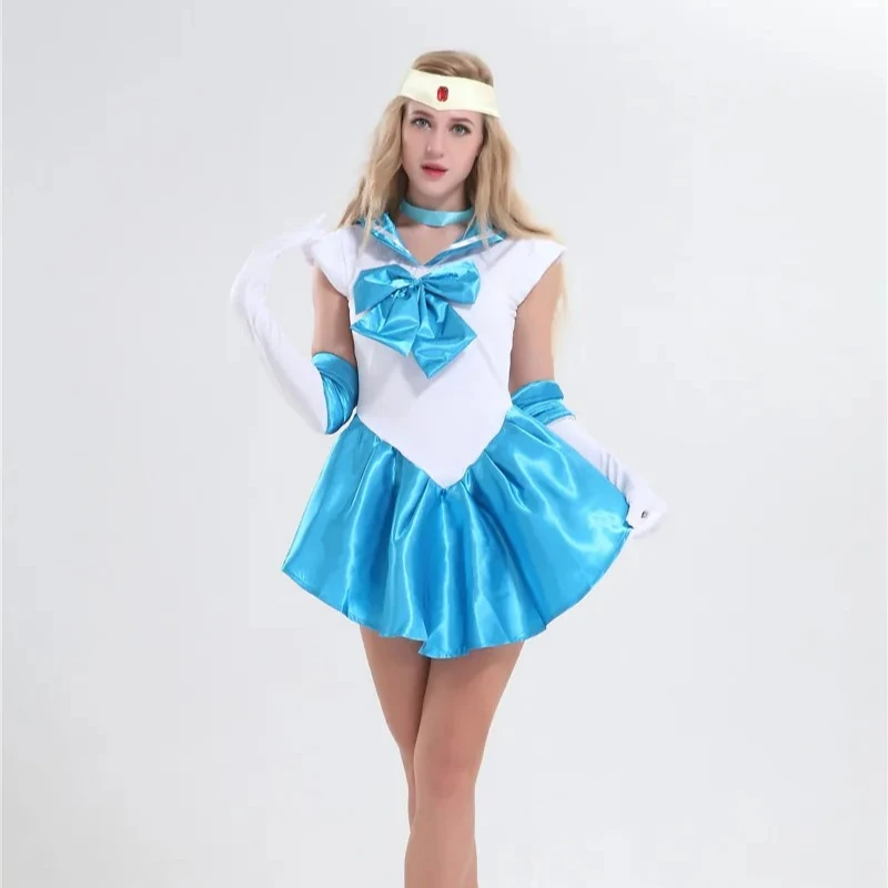 

Sailor Mars Red Sailor Costume Cosplay Uniform Fancy Dress set Halloween Costumes For Women