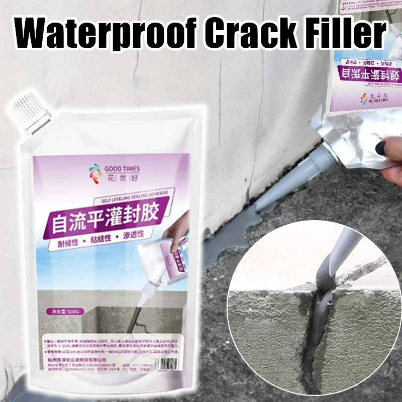 500/200 مللي وكيل إصلاح مقاوم للماء مانعة للتسرب مرونة عالية الأسفلت ملموسة الكراك حشو الاسمنت الكراك ختم الغراء