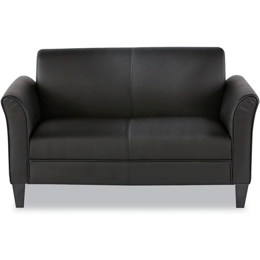 

ALE Reception Lounge Furniture, Loveseat, 55-1/2w x 31-1/2d x 32h, Black