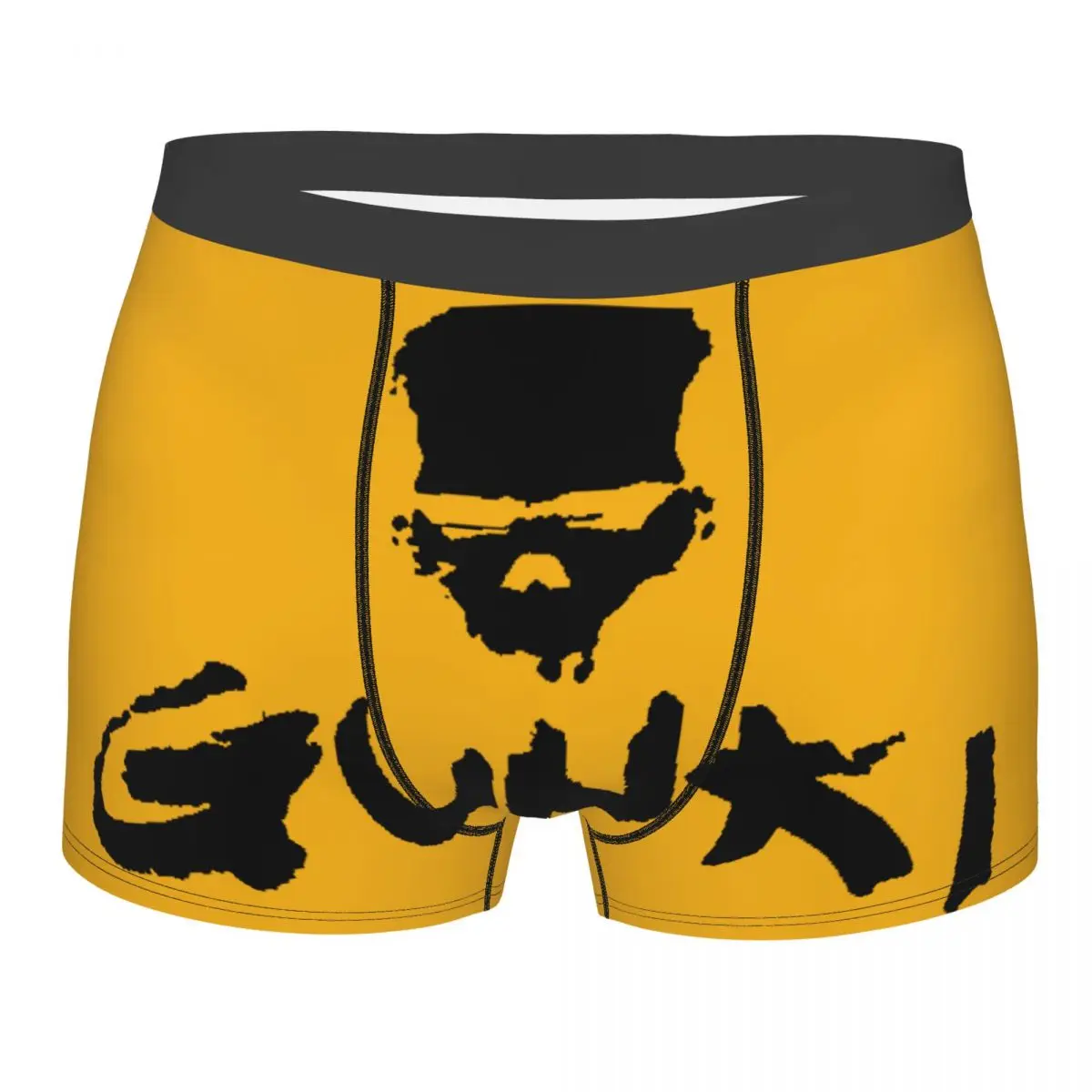 Fashion Gunkis Fish Boxers Shorts Panties Male Underpants Breathable Fishing Rod Briefs Underwear