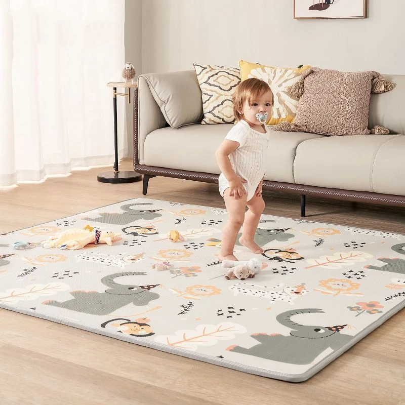 2024 New Style Environmentally Friendly Thick Baby Crawling Play Mats Folding Mat Carpet Play Mat for Children's Safety Rug Gift