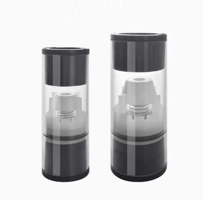 1pcs Aquarium Check Valve Non-Return Transparent PVC Water Pipe Anti-Backflow Reverse Flow Filter Fitting for Tank
