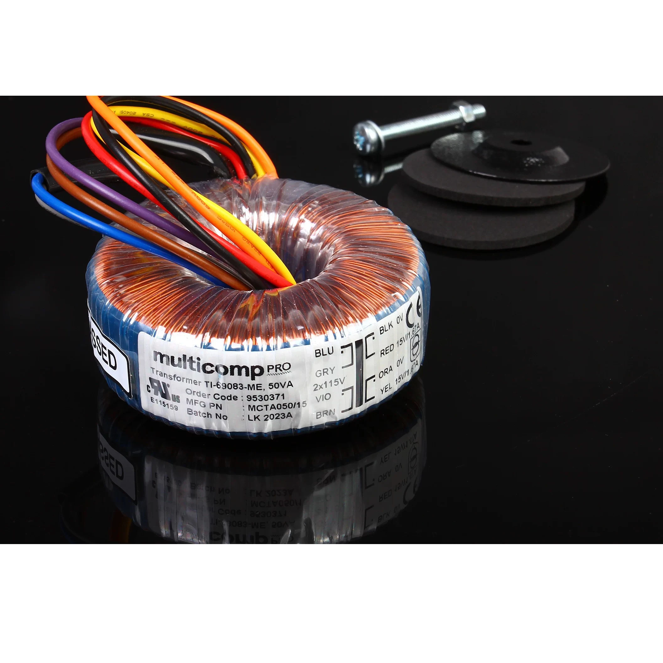 50W NORATEL O Core Power Transformer For HI-End Audio Amplifiers Preamplifier DAC PSU Dual 9V 12V 15V 18V 25V