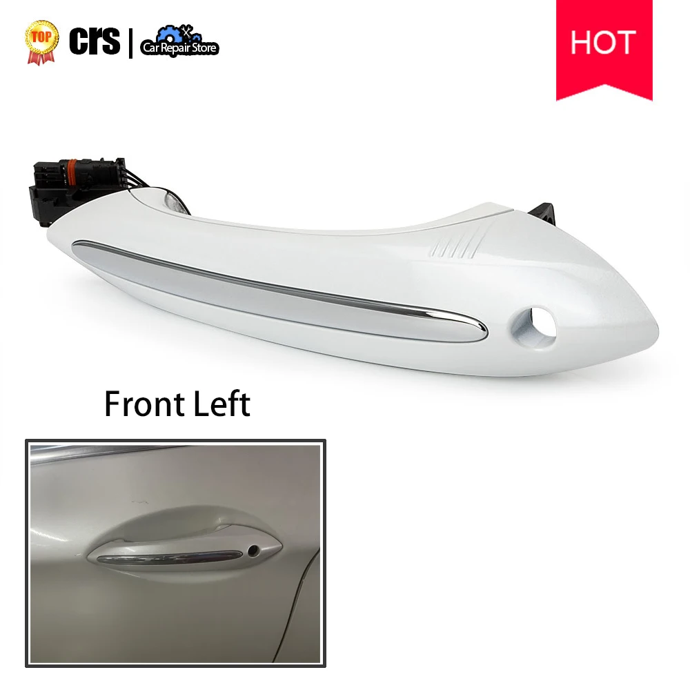 

Front Left New White color with comfort access door handle for BMW 5 series F10 520d 520i 525d 528i 530d 530i OEM 51217231931