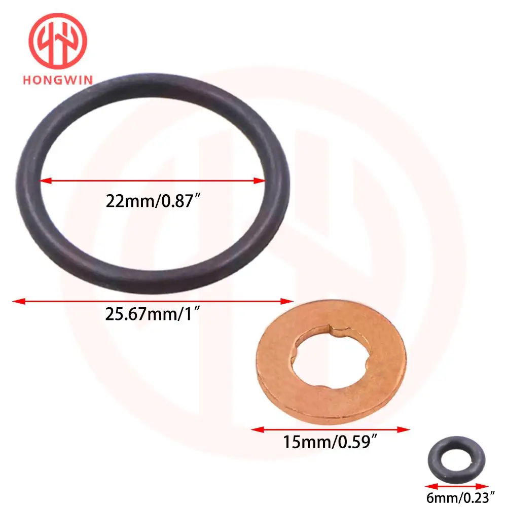 Injector Seal Repair Kit 13532247156 for Alfa Romeo Mito BMW Fiat Ford Hyundai Jaguar Kia Lancia Land Rover Opel Peugeot