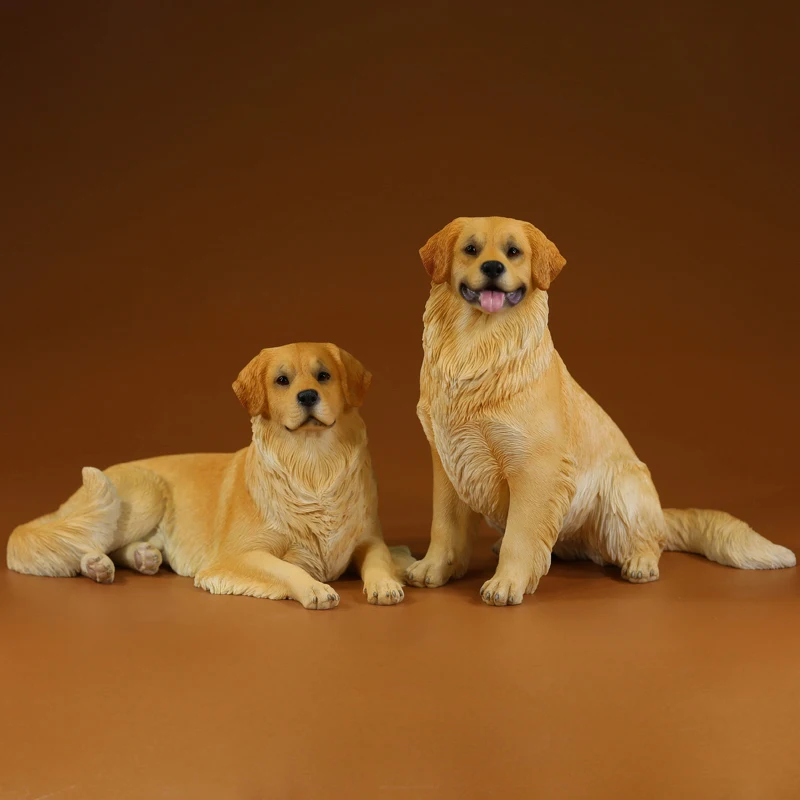 Mr.Z 1/6 Scale Z057 Simulation Animal Dog Golden Retriever Model Toy Gift For Action Figure Scene Car Decoration Accessories