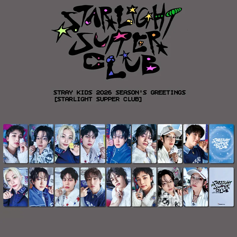 

Календарь Stray Kids 2026: Специальные коллекционные карточки Kopo, случайные карточки команды для мужчин, коллекционные карточки с Хуан Сюаньчэнем, в наличии