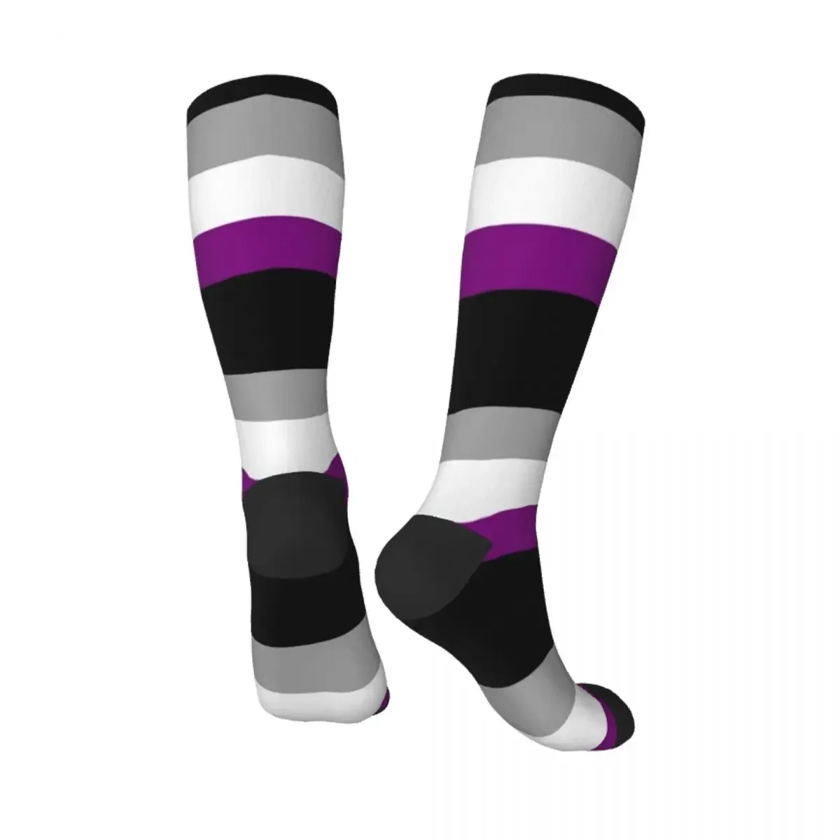 Demisexual Pride Stripes Socks Novelties anti-slip winter gifts Woman Socks Men's