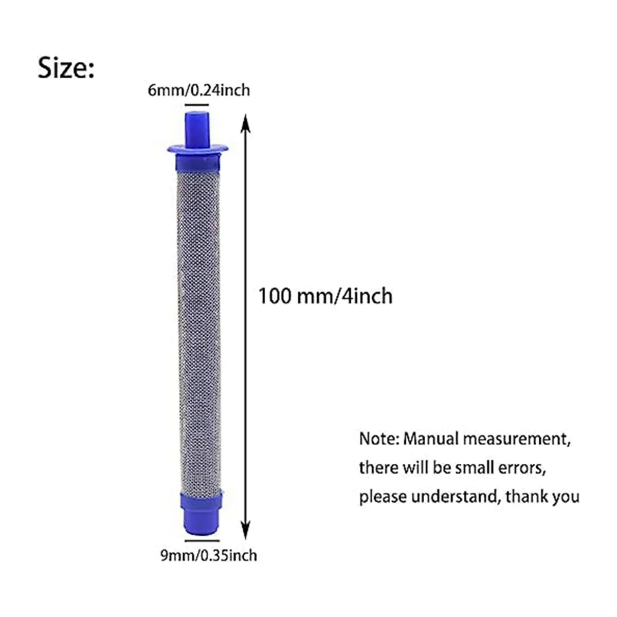 10 stuks 288749   Airless spuitpistoolfilter compatibel met 60 mesh airless spuitpistoolfilter spuitpistoolmodellen SG10, SG Pro, SG2