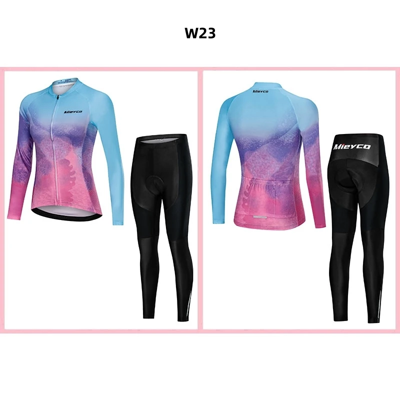 Frauen Radfahren Jersey Langarm Mtb Fahrrad Kleidung Fahrrad Radfahren Radfahren Set Quick Dry Ciclismo Ropa Bisiklet Kleidung Pro Anzug – Detail 22