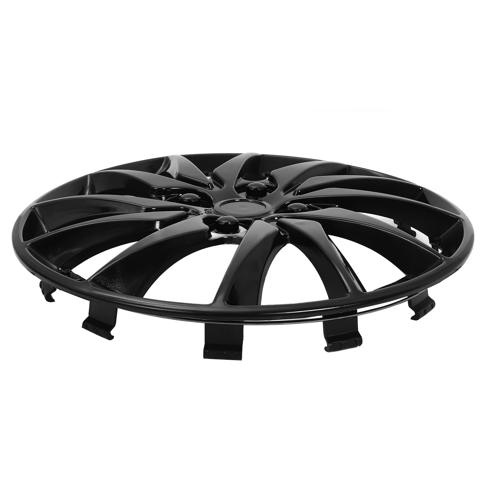 

1 Piece Car Hubcap Wheel Cover Black Durable PP Material Replacement for Lost Damaged Hubcap Auto Accessories Hub Cover