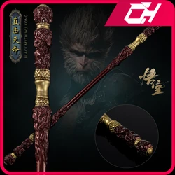 Black Myth: WuKong Weapon Sun Wukong Magic Golden Cudgel Game 22cm Metal Swords Weapon Model Display Ornament Crafts Gifts Toys