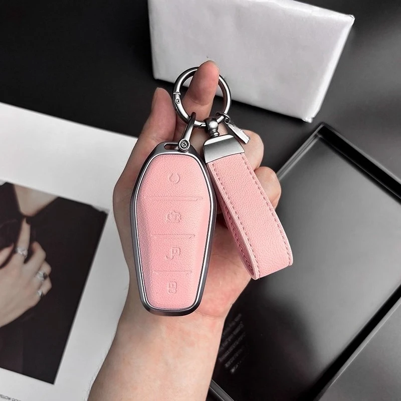 

Suitable for BYD Song Tang Han ATTO3 SEAL Car Remote Key Case Cover Better Protectionl Design Elegant Luxurious Atmosp