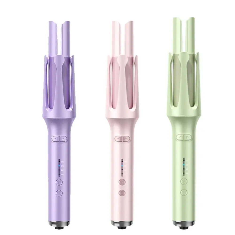 

Portable Design 2-in-1 Waver Hair Curling Iron 32mm Barrel Size Straightening And Curling Automatic Rotating Hair Curler