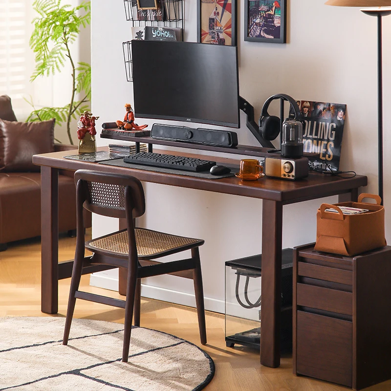 

Игровые столы в винтажном стиле, компьютерные столы, минималистичный дизайнерский бытовой длинный стол, офисные столы, офисная мебель Escritorio