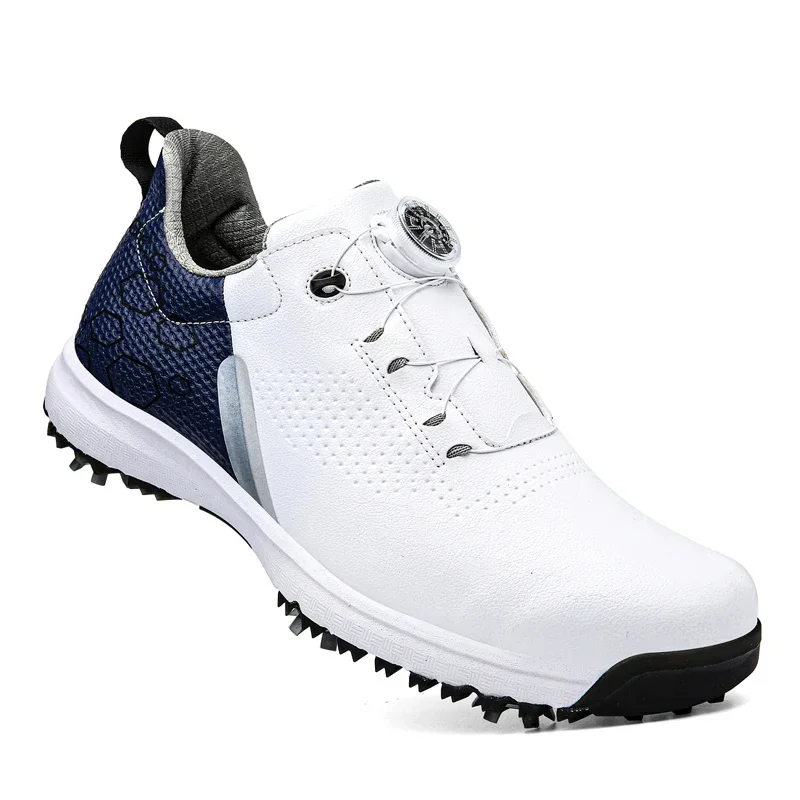 New Luxury Golf Shoes Spike Golf Sneakers for Men Outdoor Walking Shoes Golfers Breathable Sport Sneakers Male