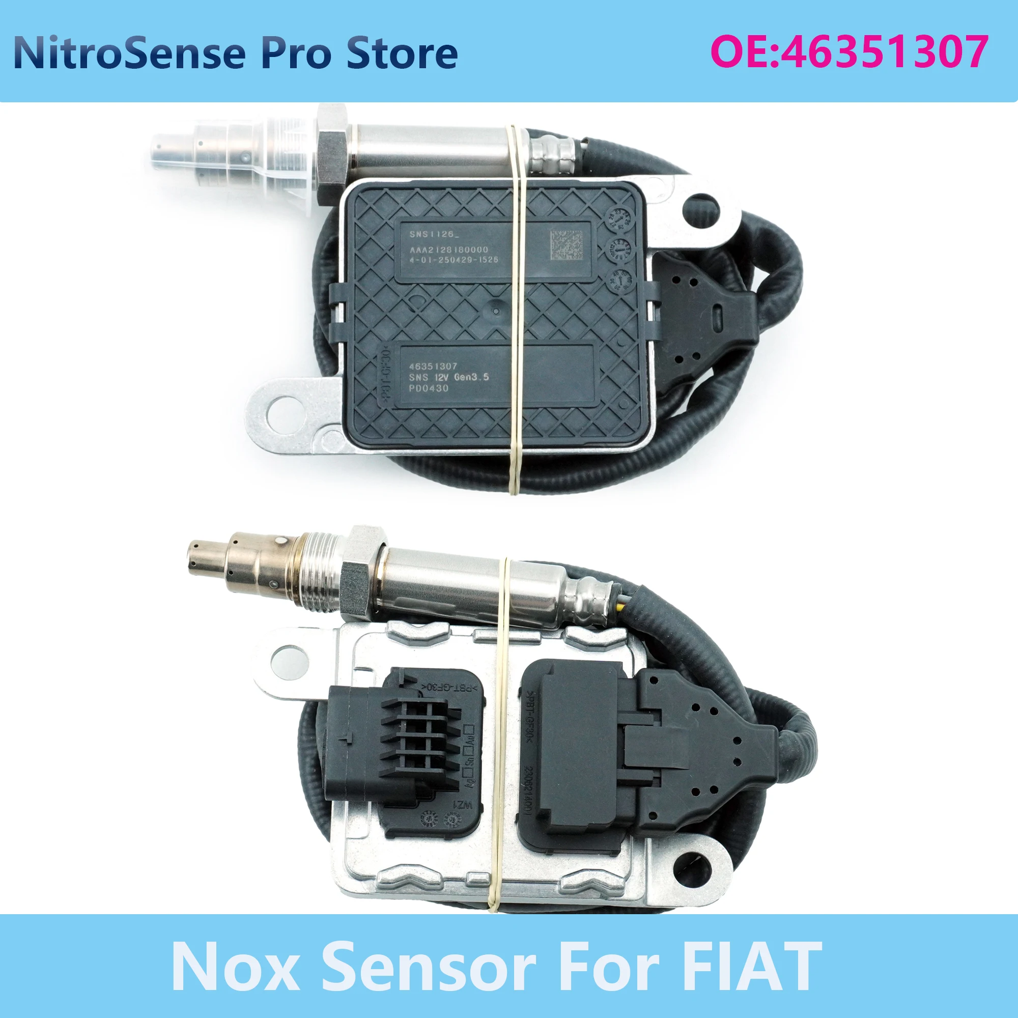 

46351307 SNS1126 New Nitrogen Oxide Sensor Nox Sensor For Fiat 500L Doblo Qubo High Quality Car Spare Parts