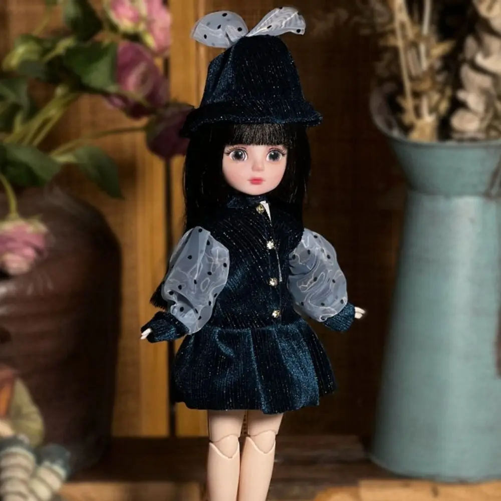 

1 Set 1/6 SD 30cm Bjd Doll with Clothes Long Hair with Wig Make Up Princess Dress Up BJD Dolls Elegant Attractive Eyes