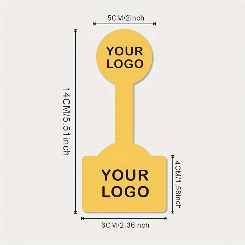 Custom honey jar sealing stickers 14x6CM can be printed with your logo, DIY handmade jam cake sealing stickers, support custom size and content, gift packaging |   Customizable labels |   Durable waterproof stickers, fun and original personalized bee label design