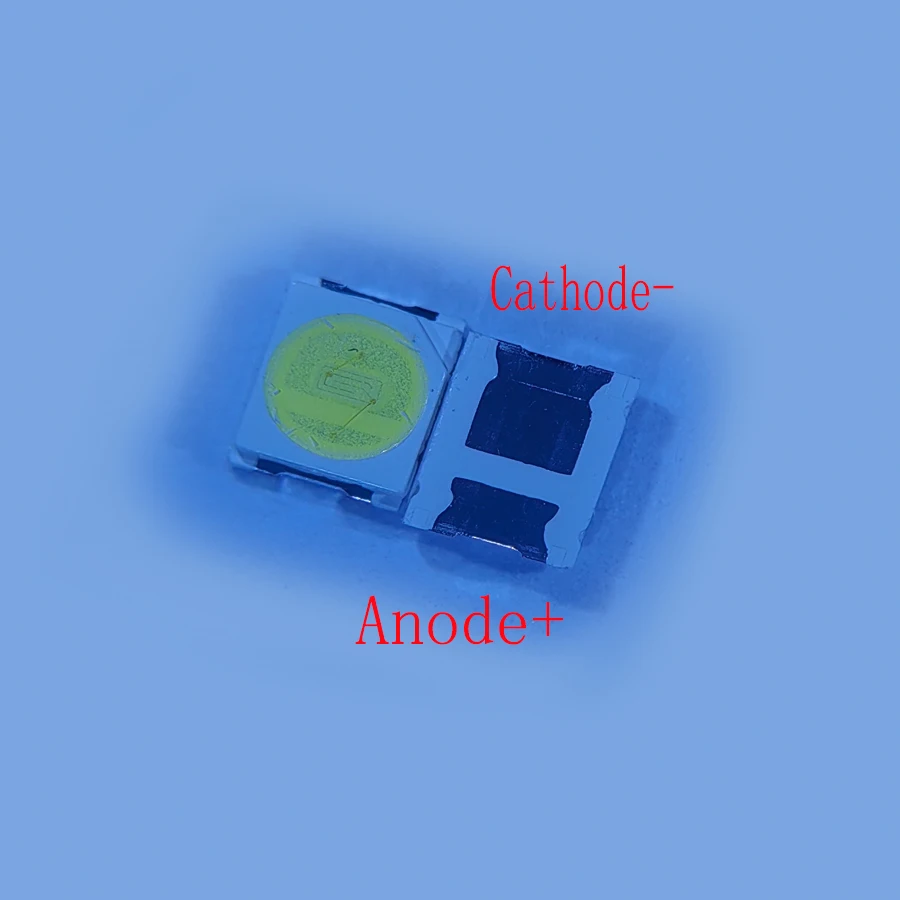 500 sztuk / partia SMD LED 2835 3V 1.50W 400mA Cool-White One-Emitting-Chip do podświetlenia LCD telewizora Lextar
