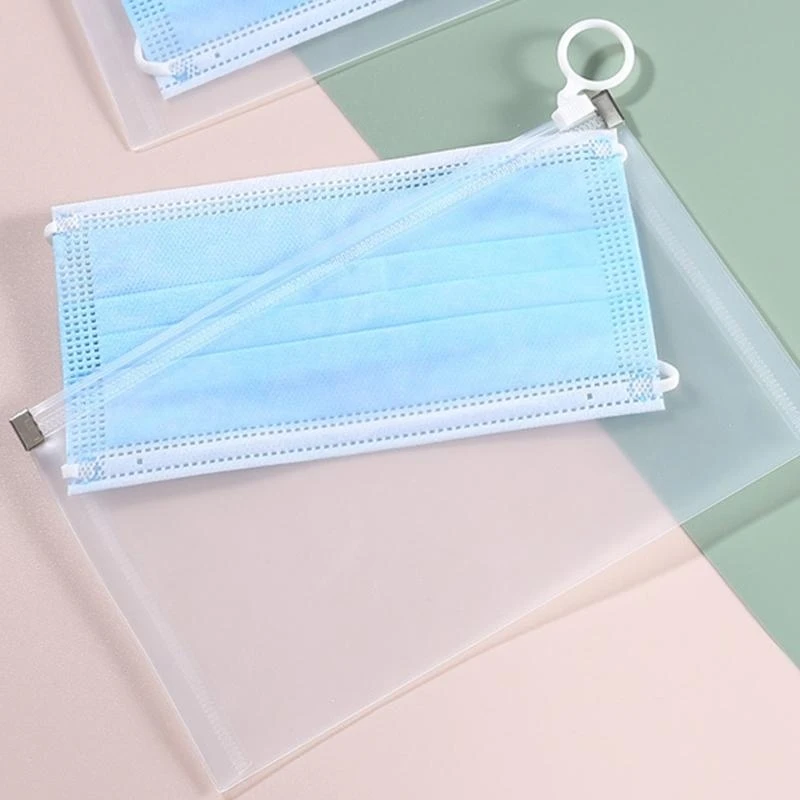 Mask Storage Bag Anti Dust Disposable Face Masks Save Bag Holder Keeper