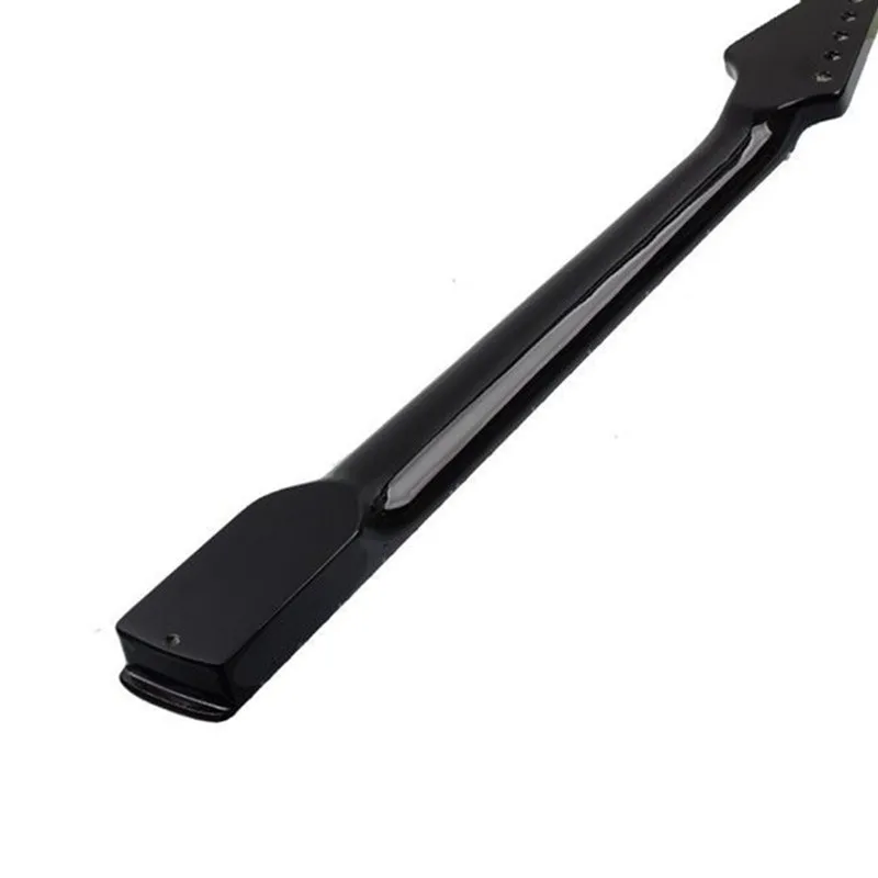 Disado 21 22 Bünde Ahorn E-Gitarre Hals Ahorn Griffbrett Inlay Punkte Schwarz Glänzende Farbe Gitarre Zubehör Teile – Detail 5