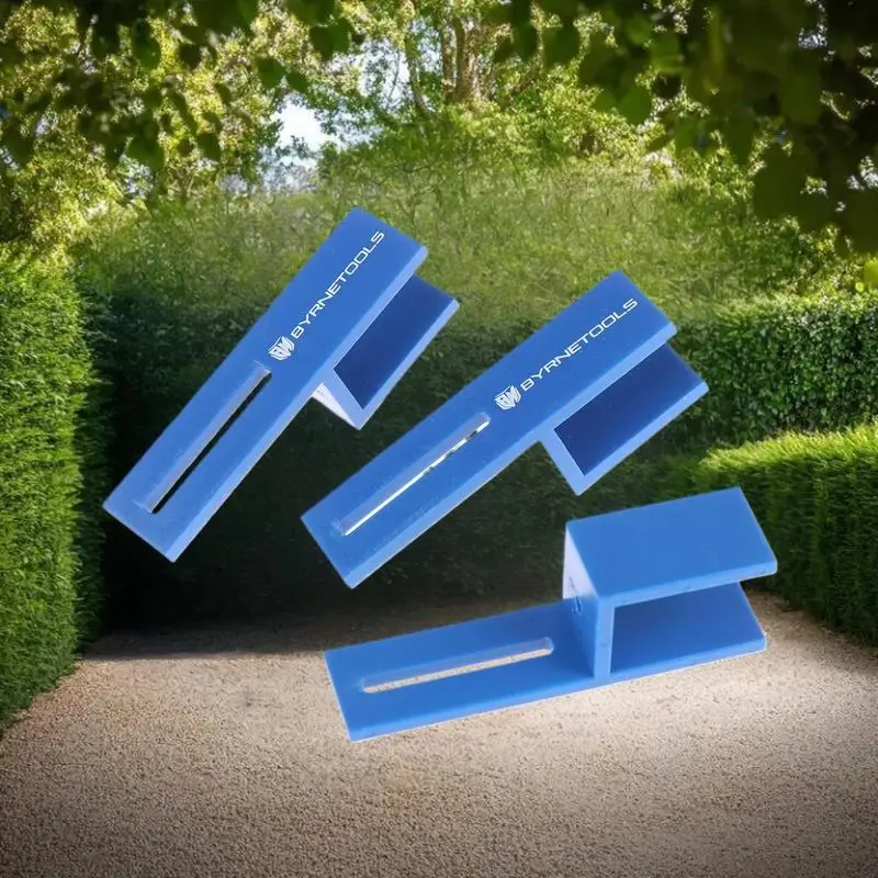 Confezione tripla di maschere da 18 mm: ideali per misurazioni e fissaggio del legno in carpenteria