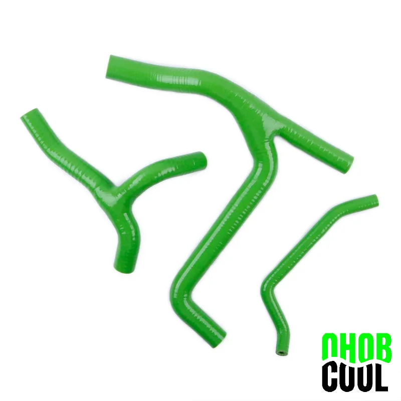 For 2009-2015 Kawasaki KX450F KXF450 Silicone Coolant Radiator Y Hose Pipe Kit 2010 2011 2012 2013 2014